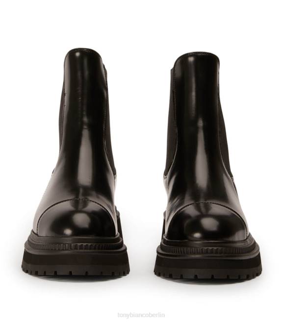 Stiefeletten| de Tony Bianco Frauen Hurricane-Stiefeletten Schwarz hochglänzend 4624514